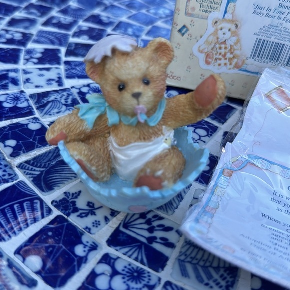 Cherished Teddies Bunny "Just in Time for Spring" (103802) 1994 - Picture 2 of 7